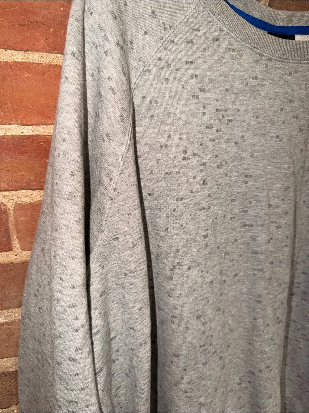 Jordan Light Heather Grey Crewneck Sweatshirt 3XL